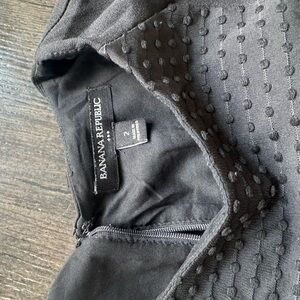 Banana Republic Charcoal Textured Dress